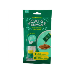 Snack Cremoso Cat's Snack, 4x15 gr